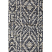 Network Rugs Graphite &amp; Silver Hand-Woven Modern Tribal Rug