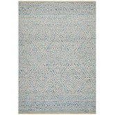 Network Rugs Sky Blue Hand-Woven Modern Tribal Rug