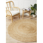 Network Rugs Natural Jute Round Rug