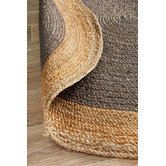 Network Rugs Jasmine Round Charcoal Rug