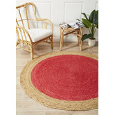 Network Rugs Jute Natural Cherry Rug