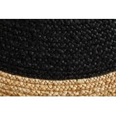 Network Rugs Jute Natural Black Rug