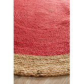 Network Rugs Jute Natural Cherry Rug