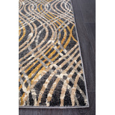 Network Rugs Charcoal Klein Luxury Rug