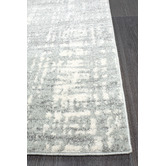 Network Rugs Parishan Silver &amp; Grey Power Loomed Modern Rug