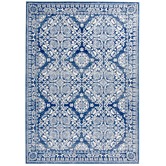 Network Rugs Oxus Navy Power Loomed Modern Rug