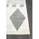 Network Rugs Lena Grey Power Loomed Modern Rug