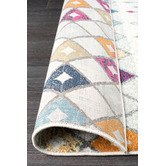 Network Rugs Anzali Colourful Power Loomed Modern Rug