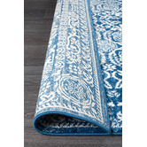 Network Rugs Oxus Navy Power Loomed Modern Rug