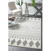 Network Rugs Lena Grey Power Loomed Modern Rug