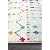Network Rugs Anzali Colourful Power Loomed Modern Runner
