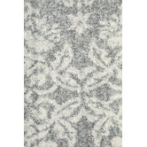Network Rugs Oxus Silver &amp; Grey Power Loomed Modern Runner