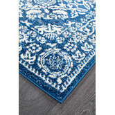 Network Rugs Oxus Navy Power Loomed Modern Runner