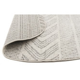 Network Rugs Lena Grey Power Loomed Modern Round Rug