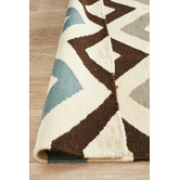 Network Rugs Ida Chevron Flat Weave Wool Rug
