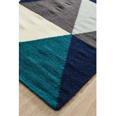 Network Rugs Prism Flat Weave Rug Blue