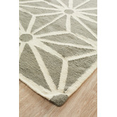 Network Rugs Dandelion Flat Weave Rug Grey