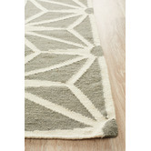Network Rugs Dandelion Flat Weave Rug Grey