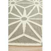 Network Rugs Dandelion Flat Weave Rug Grey