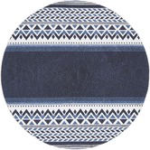 Network Rugs Navy Naval Hand Braided Cotton Rug