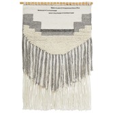 Network Rugs Gram Scandi Layered Fringed Wall Hanging
