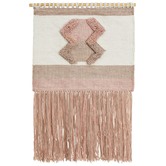Network Rugs Salt Scandi Flatwoven Fringed Wall Hanging