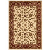 Network Rugs Classic Ivory with Red Border Traditional Rug