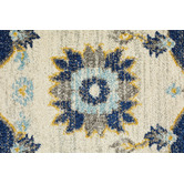 Network Rugs Navy &amp; Ivory Tulip Vintage Look Rug