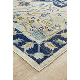 Network Rugs Navy &amp; Ivory Tulip Vintage Look Rug