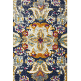 Network Rugs Ivory Medallion Vintage Look Rug