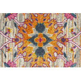Network Rugs Multi-coloured Floral Field Vintage Look Rug
