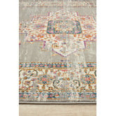 Network Rugs Grey Oriental Vintage Look Rug