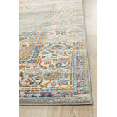 Network Rugs Grey Oriental Vintage Look Rug