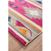 Network Rugs Crimson Pink Pastel Boho Geometric Rug