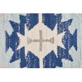 Network Rugs Navy &amp; Ivory Pastel Boho Geometric Rug
