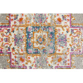Network Rugs Grey Oriental Vintage Look Runner