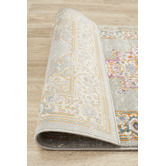 Network Rugs Grey Oriental Vintage Look Runner