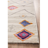 Network Rugs Ivory &amp; Pastel Boho Tribal Rug