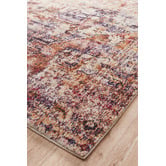 Network Rugs Brown Vintage Look Power Loomed Rug