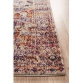 Network Rugs Brown Vintage Look Power Loomed Rug