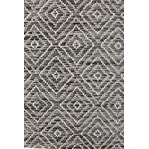 Network Rugs Charcoal Grey Diamond Flat-Woven Indoor/Outdoor Rug