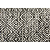 Network Rugs Charcoal Grey Diamond Flat-Woven Indoor/Outdoor Rug
