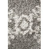 Network Rugs Pebble Grey Rabia Fringed Tribal-Style Rug