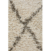 Network Rugs Natural Tan &amp; Brown Samira Fringed Rug