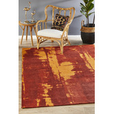 Network Rugs Paprika Matisse Jacquard Cotton Rug