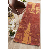 Network Rugs Paprika Matisse Jacquard Cotton Runner