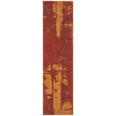 Network Rugs Paprika Matisse Jacquard Cotton Runner