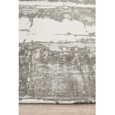 Network Rugs Silver &amp; Beige Matisse Jacquard Cotton Rug