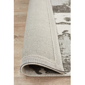 Network Rugs Silver &amp; Beige Matisse Jacquard Cotton Rug