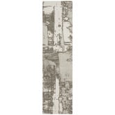 Network Rugs Silver Matisse Jacquard Cotton Runner